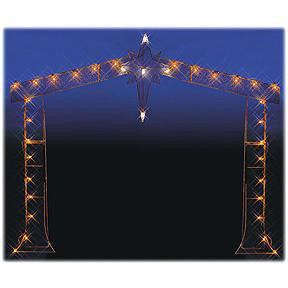 90" Nativity Stable Silhouette Lighted Wire Frame Christmas Yard Art Decoration