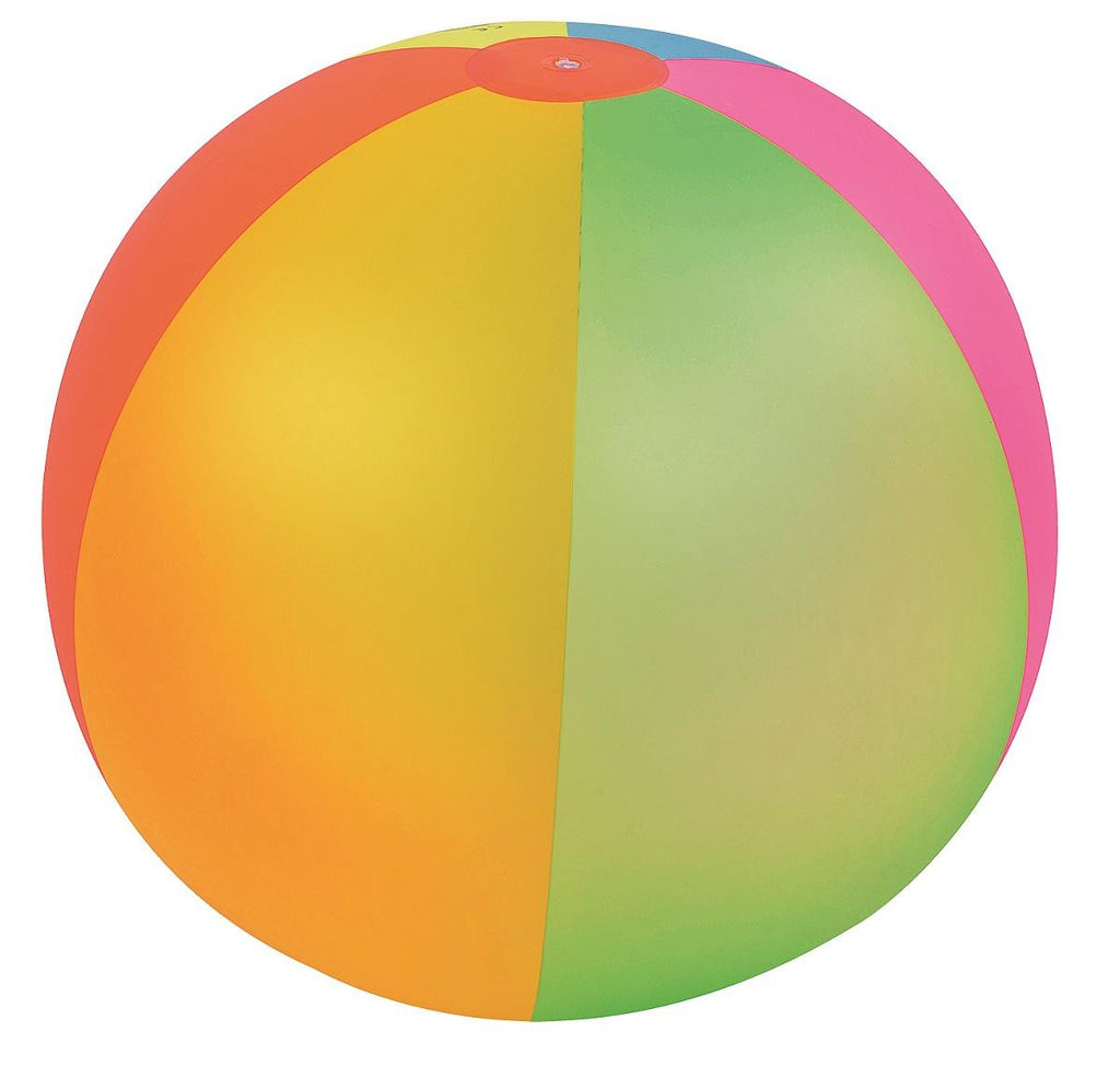 39" Classic Inflatable 6-Panel Jumbo Beach Ball Swimming Pool Toy