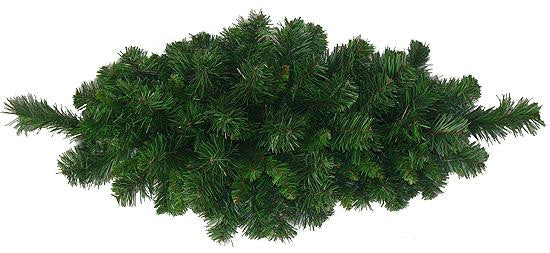 32" Rich Mixed Pine Artificial Christmas Swag - Unlit