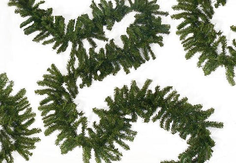 100' x 8" Commercial Length Canadian Pine Artificial Christmas Garland - Unlit