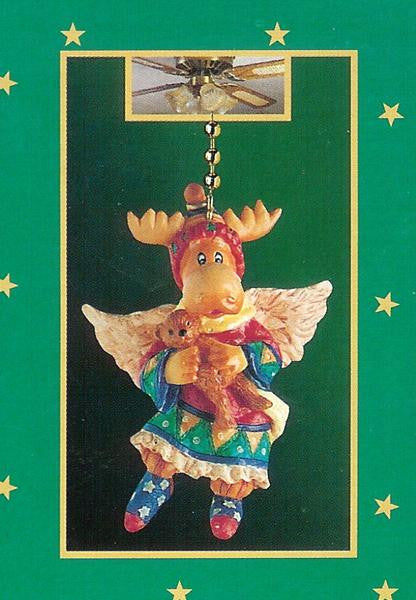 Club Pack of 144 Christmas Moose Ceiling Light Fan Pulls