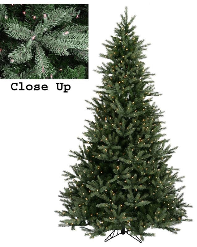 9' Pre-Lit Natural Frasier Fir Artificial Christmas Tree - Clear Lights