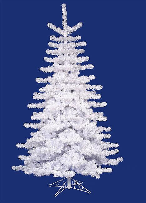 14' Crystal White Medium Artificial Christmas Tree - Unlit