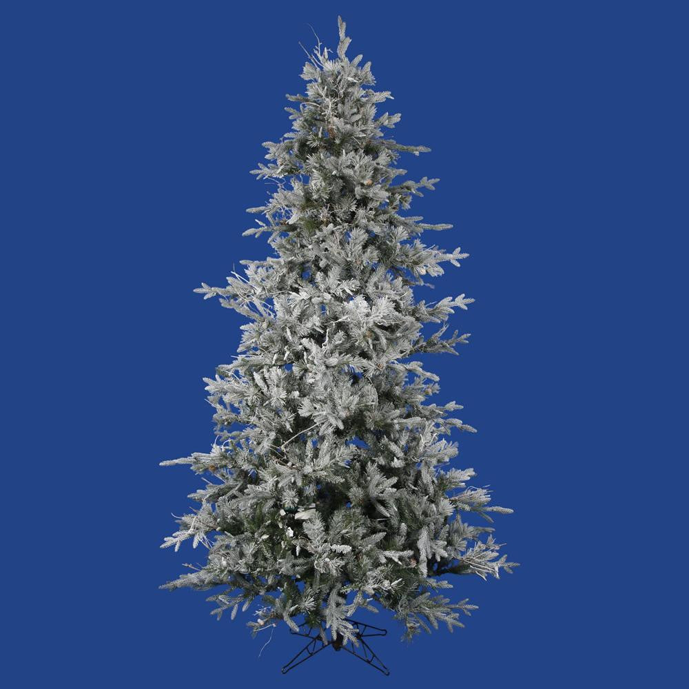 7.5' Frosted Wistler Fir Artificial Christmas Tree - Unlit