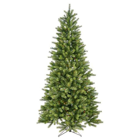 7' Pre-Lit Colorado Spruce Artificial Christmas Tree - Multi Lights