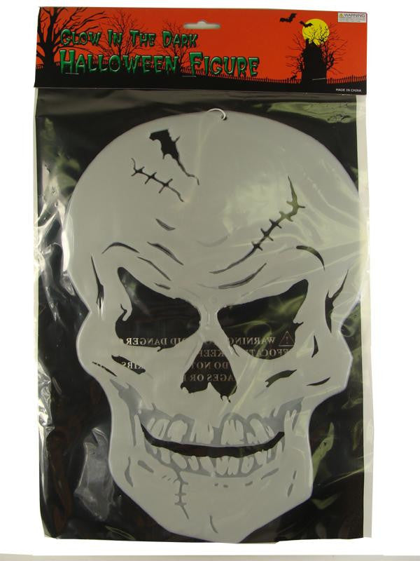 Club Pack of 72 Scary Hanging Skeleton Skull Halloween Decorations