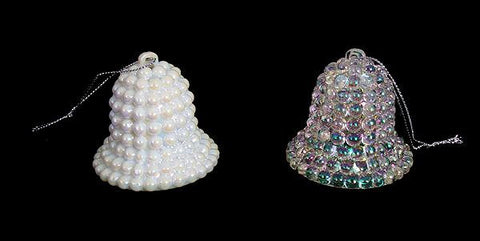 Club Pack Of 432 Iridescent Pearl Bell Christmas Ornaments