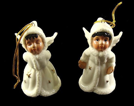 Club Pack Of 144 Porcelain African American Bell Christmas Ornaments 3"H