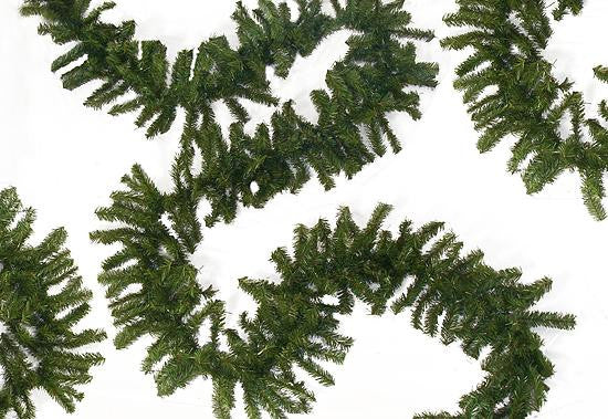 50' x 10" Commercial Length Canadian Pine Artificial Christmas Garland - Unlit