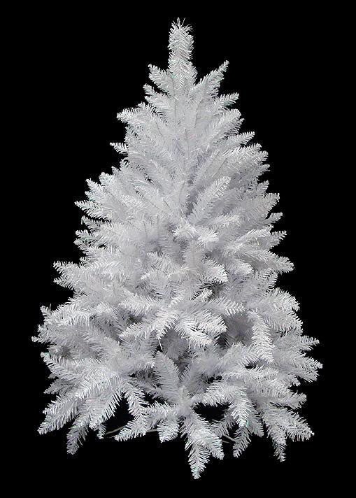 4.5' Medium Sparkle White Spruce Artificial Christmas Tree - Unlit