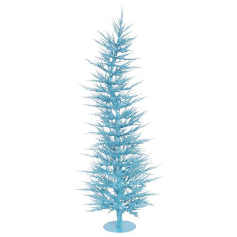 3' Pre-Lit Whimsical Sky Blue Artificial Christmas Tree - Clear Lights