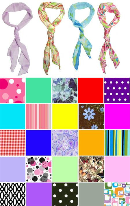 Club Pack of 12 Women's Contemporary Stylish Scarves