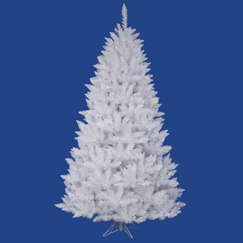 7.5' White Sparkle Spruce Artificial Christmas Tree - Unlit