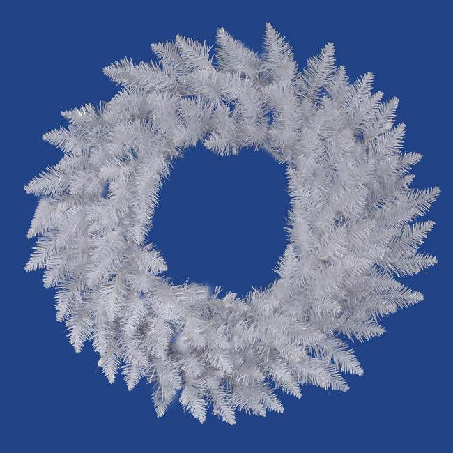 30" Sparkle White Spruce Artificial Christmas Wreath - Unlit