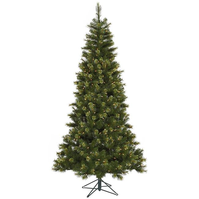 7.5' Pre-Lit Jack Pine Slim Artificial Christmas Tree - Clear Lights