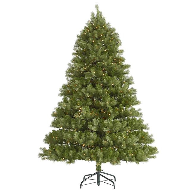 4.5' Pre-Lit Belvedere Spruce Artificial Christmas Tree - Clear LED Lights