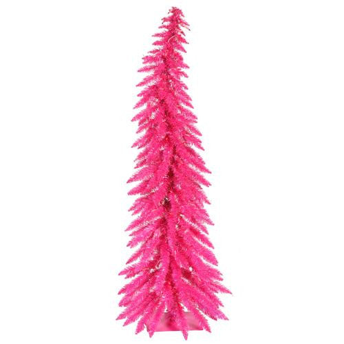 5' Pre-Lit Whimsical Pink Spruce Artificial Christmas Tree - Pink Lights