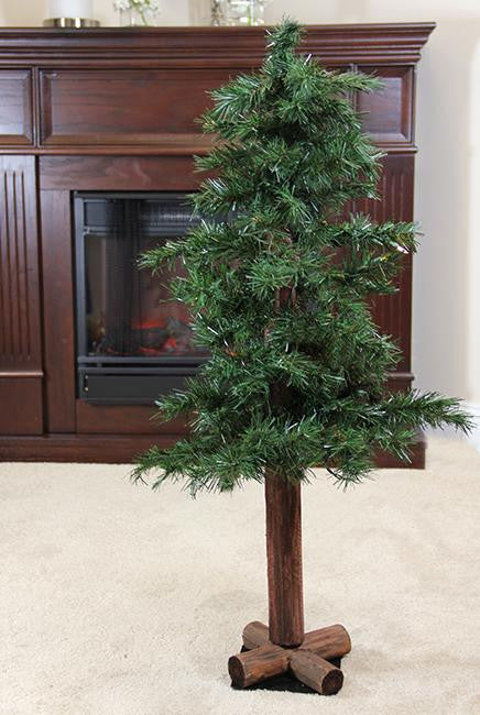 3' Woodland Alpine Artificial Christmas Tree - Unlit