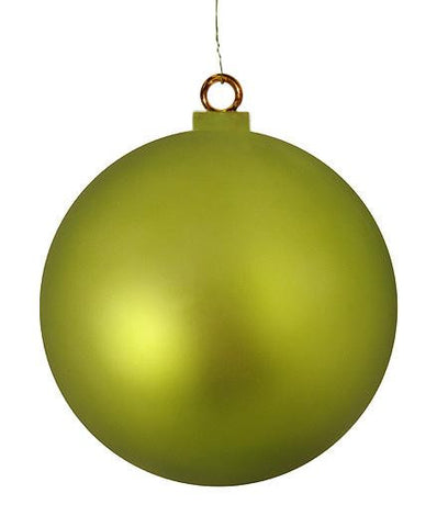 Huge Matte Kiwi Commercial Shatterproof Christmas Ball Ornament 15.75" (400mm)