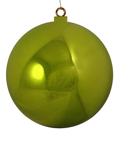 Huge Shiny Kiwi Commercial Shatterproof Christmas Ball Ornament 15.75" (400mm)