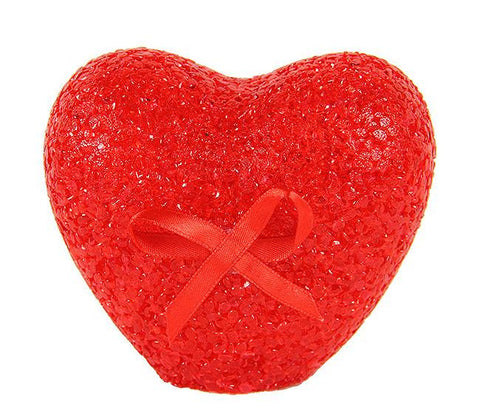 Lighted LED Battery Operated Color Changing Red Heart Valentines Decoration