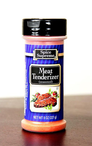 Pack of 12 Spice Supreme Seasoned Meat Tenderizer 8 oz. #30530