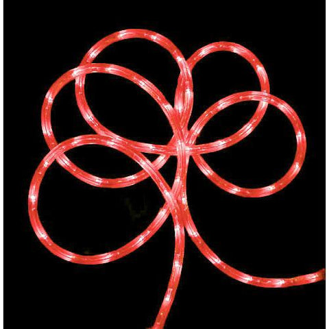 18' Strawberry Pink Indoor-Outdoor Christmas Rope Lights