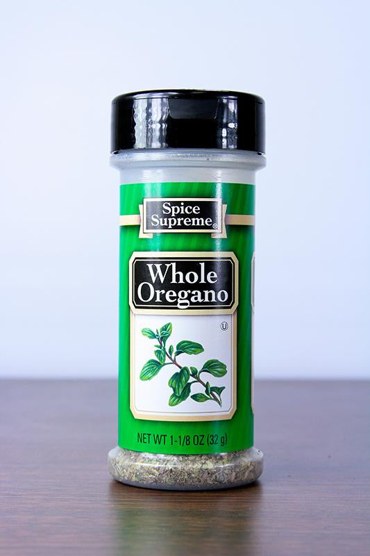 Pack of 12 Spice Supreme Whole Oregano Leaves Seasonings 1.125 oz. #30580