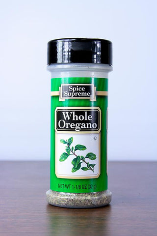 Pack of 12 Spice Supreme Whole Oregano Leaves Seasonings 1.125 oz. #30580