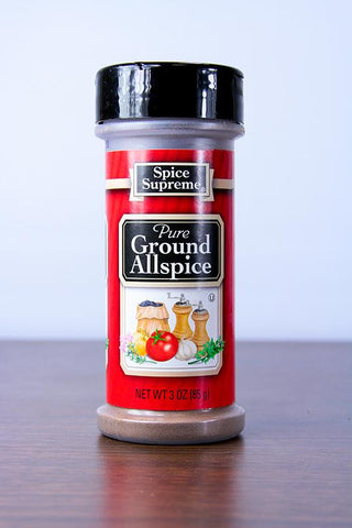 Club Pack of 12 Spice Supreme Pure Ground Allspice Seasonings 3 oz. #30410