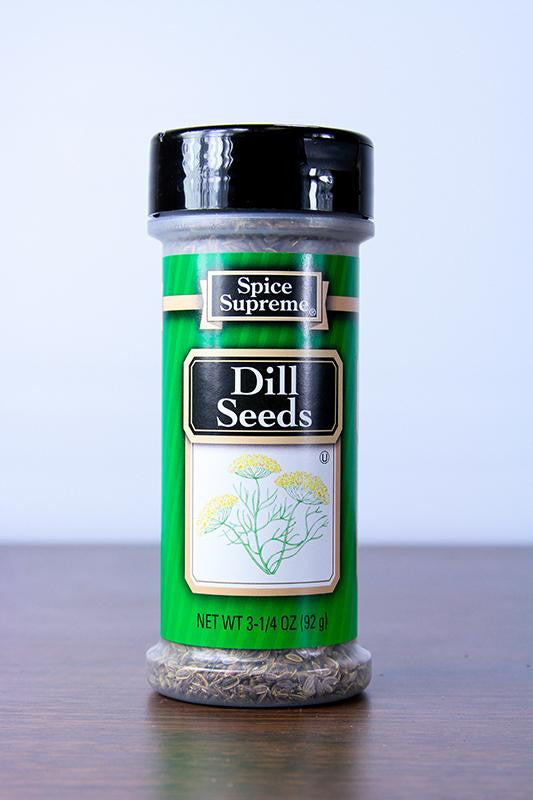 Club Pack of 12 Spice Supreme Dill Seed Seasonings 3.25 oz. #30870