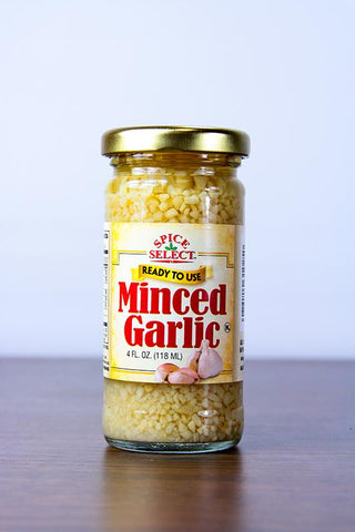 Club Pack of 12 Spice Select Minced Garlic Seasoning 4 oz. #31025