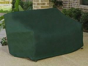 Durable Outdoor Patio Vinyl 3-Seat Glider Chair Cover - Green