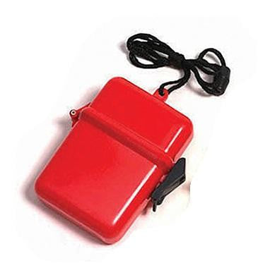 4.5" Red Waterproof Personal Swimming Pool Beach Accessory Case