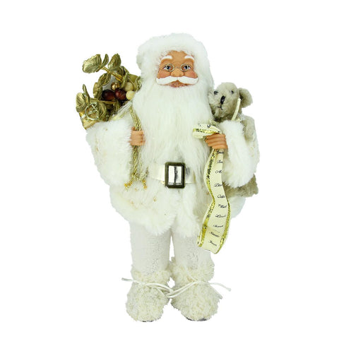 12" Winter Wonderland Nordic Santa Claus Christmas Table Top Figure