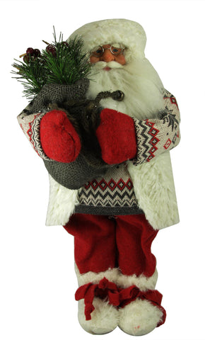 12" Nordic Santa Claus Christmas Table Top Figure