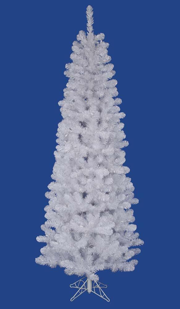 5.5' White Salem Pine Pencil Artificial Christmas Tree - Unlit