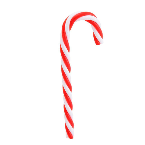 Pack of 12 Red and White Striped Candy Cane Christmas Ornaments 5.75"