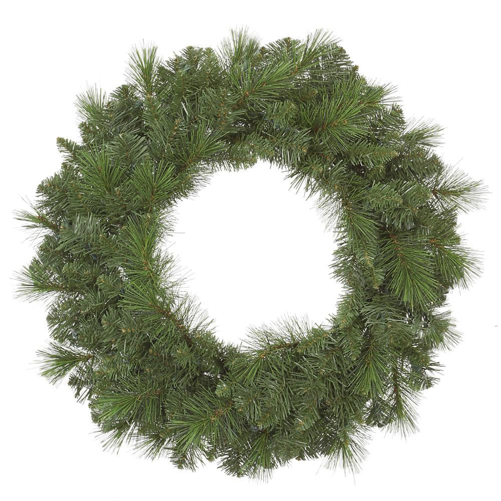 30" Mixed Sierra Pine Artificial Christmas Wreath - Unlit