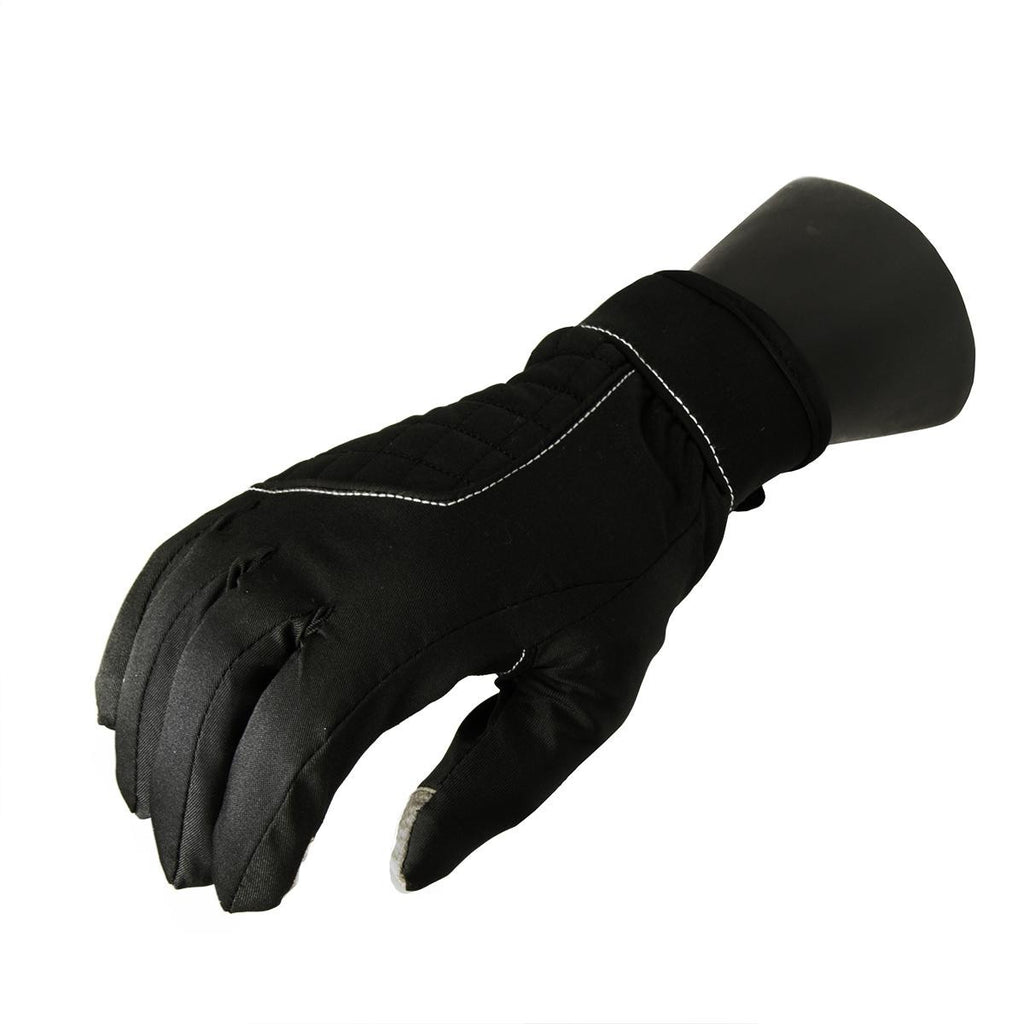 Women's Black Softshell Winter Thinsulate Insulated Touchscreen Sport Gloves - Small