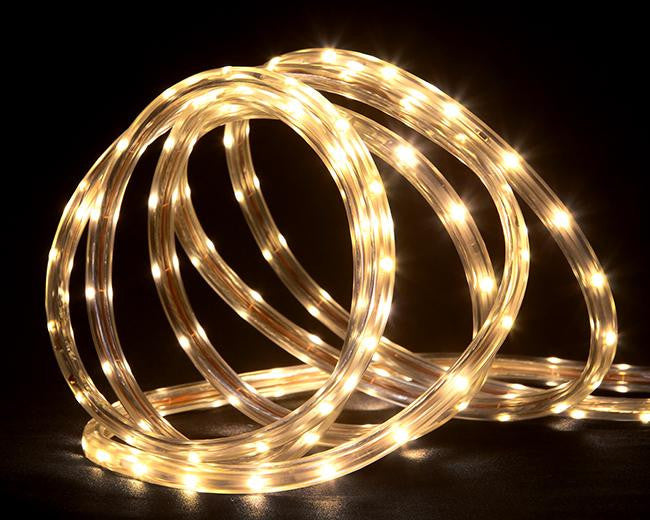 30' Warm White LED Indoor-Outdoor Christmas Linear Tape Lighting