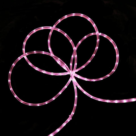 30' Pink LED Indoor-Outdoor Christmas Linear Tape Lighting