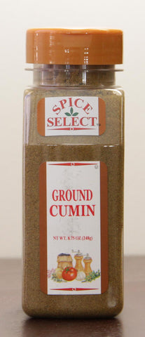 Pack of 12 Spice Select Gound Cumin Seasonings 8.75 oz. #00712