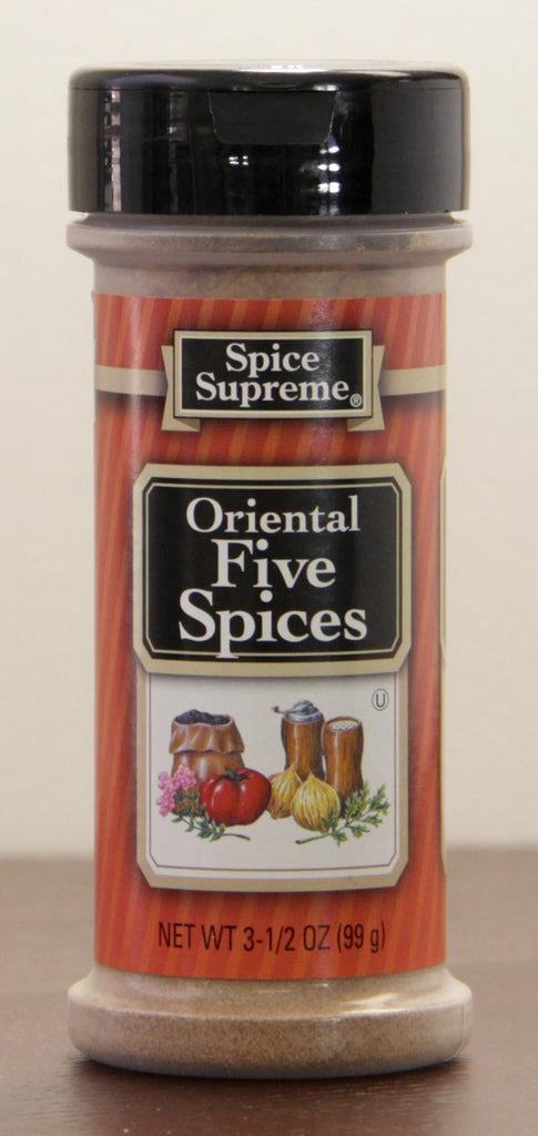 Pack of 12 Spice Supreme Oriental Five Spice Seasonings 3.5 oz. #30880