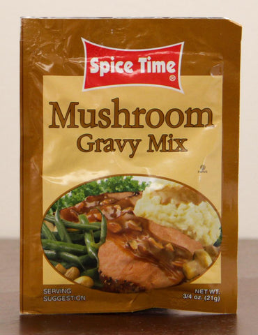 Pack of 24 Spice Time Mushroom Gravy Seasoning Mix .75 oz. #IO201