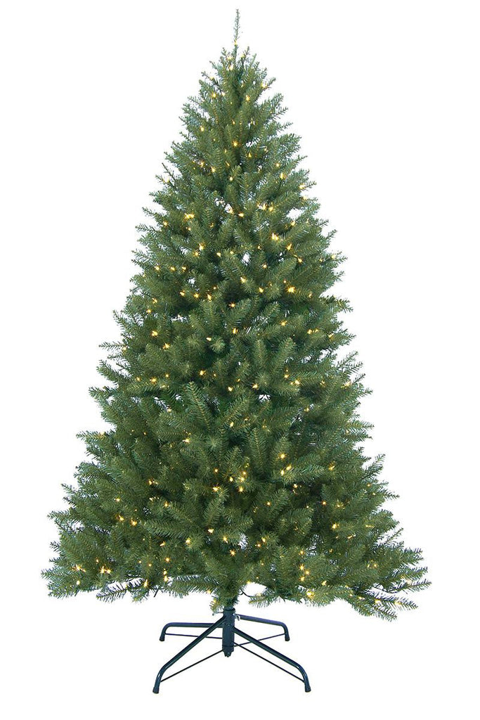 7.5' Pre-Lit Essex Pine Medium Artificial Christmas Tree - Clear Lights