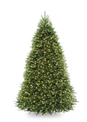 12' Pre-Lit Northern Dunhill Fir Full Artificial Christmas Tree - Clear Lights