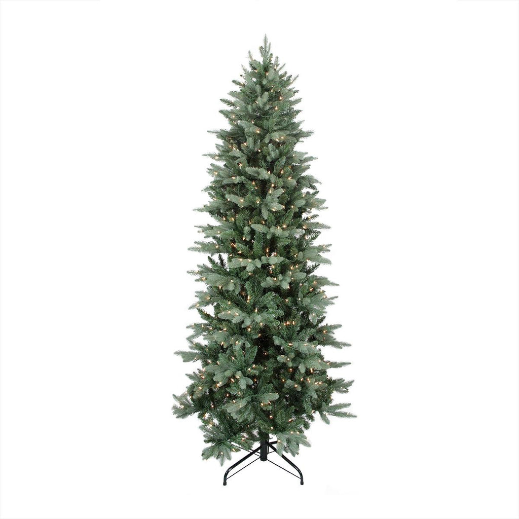 12' x 62" Pre-Lit Washington Frasier Fir Slim Artificial Christmas Tree - Clear Lights