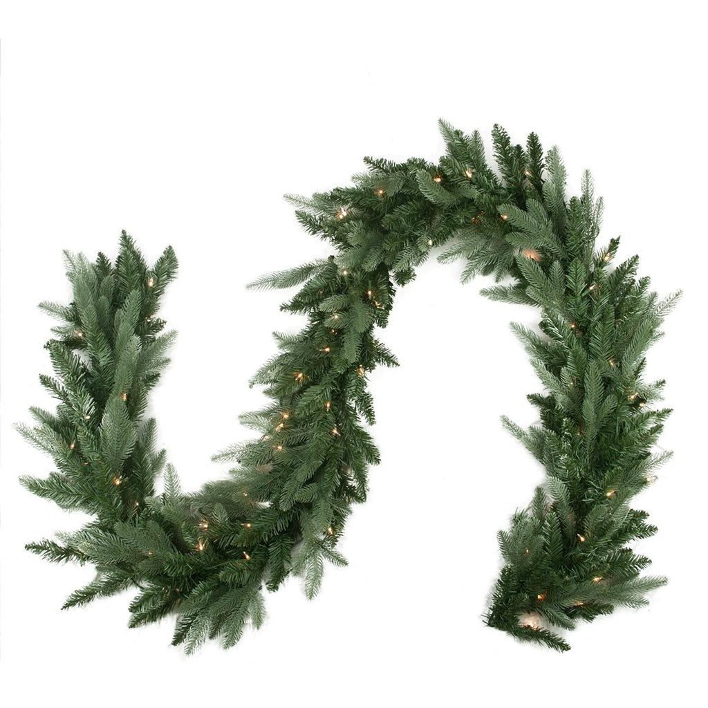 9' x 12" Pre-Lit Washington Frasier Fir Artificial Christmas Garland - Clear Lights