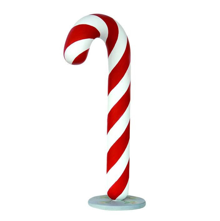 6' Commercial Grade Candy Cane Fiberglass Christmas Decoration